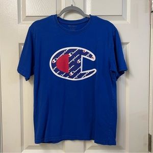 Champion Men’s Blue Tee, XL